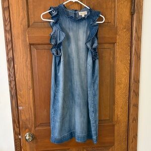 Cloth & Stone Denim Blue Dress
